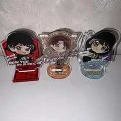 BTSジョングク　tinytan アクリルスタンド3つセット