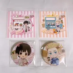 ヘタリア ドレセレ 缶バッジ ステッカー 日本 ドイツ