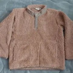 冬物セール中！！UNIQLOフリースジャケット ベージュ 130cm