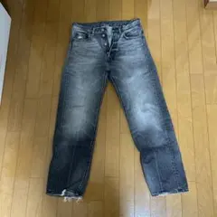 BACK NUMBER ストレートデニム グレー