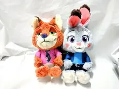 ズートピア2 ぬいぐるみ リュック ニック ジュディ