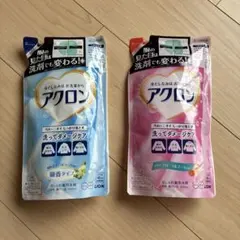 新品未開封　アクロン おしゃれ着用洗剤 400ml つめかえ用 ライオン無けい光のサムネイル