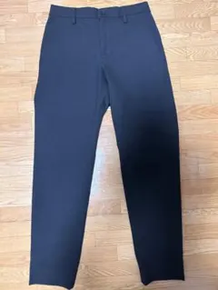 黒 メンズ スラックス XS 【グローバルワーク】