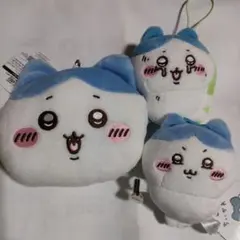 ちいかわ ぬいぐるみパスケースポーチ① 他ハチワレ２点