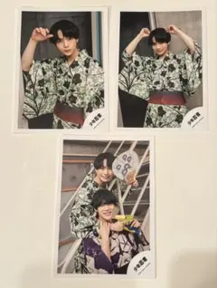 織山尚大 黒田光輝 少年忍者 公式写真 サマステ2021 オフショット