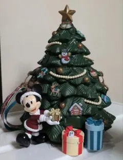 ディズニー　ミッキーマウス クリスマスツリーポップコーン バケット