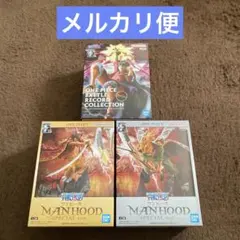 ワンピース MANHOOD SPECIAL ver. フィギュア ルフィセット
