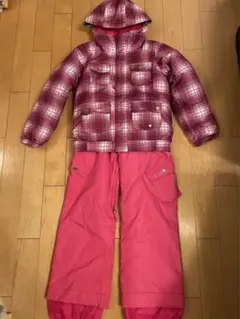 【BURTON】スノーボードウエア上下セット約140cmキッズ