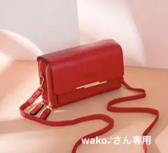 【大人気】 ショルダーバッグ レディース 軽量 持ち運び 赤 新品 カバン 旅行