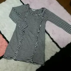 ニーナミュウ　ボーダーワンピースのサムネイル