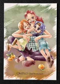 希少 ONE PIECE Our Memories ルフィ＆シャンクス カード - メルカリ