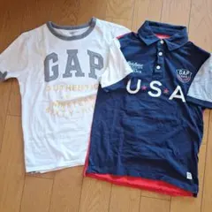 GAP キッズ Tシャツ M (8)2枚セット