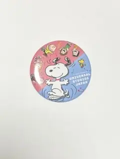 スヌーピー 缶バッジ ユニバーサル・スタジオ・ジャパン