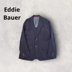 エディーバウアー テーラードジャケット コーデュロイ風 コットン 羽織り 無地