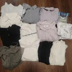 レディースまとめ　UNIQLO ストライプシャツ 　ノースリーブ　ミッフィー