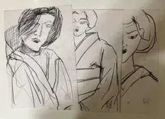 原画 デッサン 須田剋太 - メルカリ