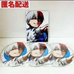 ヒロアカ ジャンプGIGA新十傑 轟焦凍缶バッジ・カード - メルカリ