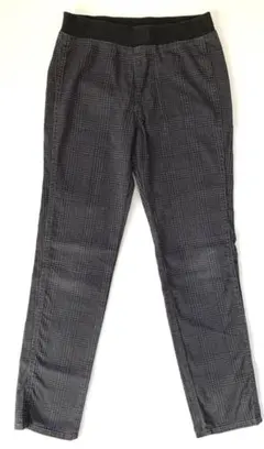 ユニクロ　チェック柄　パンツ　L 135〜145cm