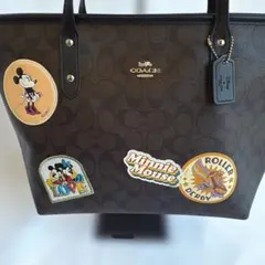 COACH&ディズニーコラボトートバッグ ワンショルダーバック【新品同様】