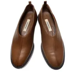 美品 plantation プランテーション レザーシューズ BRW
