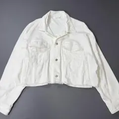【美品】HARE ハレ ショート丈 デニムジャケット Gジャン ストレッチのサムネイル