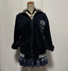 00s y2k NANA 平成ギャル　d.i.a.系　グランジ　スカル　ベロア