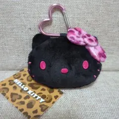 サンリオ　HELLO KITTY ヒョウ柄　ぬいぐるみ　コインケース ポーチ