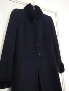 CELINE　ミンクファー　コート　Sサイズ　ブラックのサムネイル