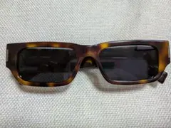 Saint Laurent ブラウン スクエアサングラス