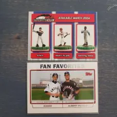 イチロー　プホルズ　MLBカードセット