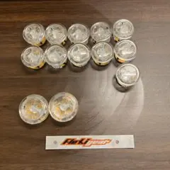 Flashtap非静音 24mm×14個 + 30mm×1個 キャップ付き FLEXIGEAR FLASHTAP Button Caps 24mm [USE with 24mm FLASHTAP