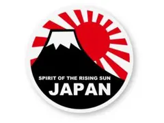SPIRIT OF RISING JAPANステッカー S 旭日旗 日本 国旗