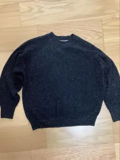 chocol raffine robe ラメ入り 長袖ニット