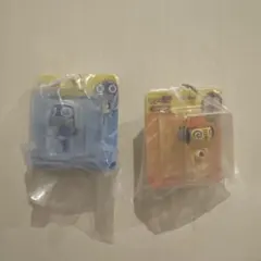 ケロロ軍曹 ブリスターチャームコレクション　ガチャガチャ　クルル曹長　ドロロ兵長