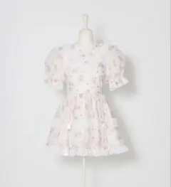 fiorforte Ribbon rose garden onepiece - メルカリ