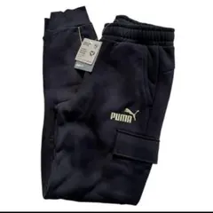 ★新品・未使用　PUMA ミニマルゴールドカーゴパンツ　裏起毛　スウェット