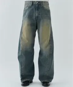 NVRFRGT 3D TWISTED WIDELEG JEANS
