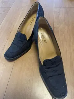 GUCCI ブラック ハイヒール パンプス