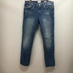 FRAME ダメージデニム ペイントスキニー 34 新品未使用 - メルカリ