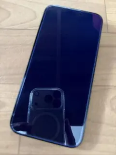【美品】iPhone15 Pro Max 256GB ブルーチタニウム