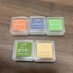 artnic 水性インクパッド 5色セット