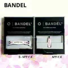 ①BANDEL バンデル スラッシュ ブレスレット ネックレス S-Mサイズ2個