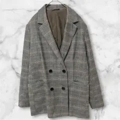 グレンチェック テーラードジャケット