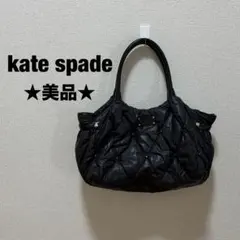 ★人気モデル★ kate spade ケイトスペード トートバッグ ナイロン　黒のサムネイル