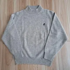 U.S. POLO ASSN. 　ハイネックセーター　グレー　L　美品