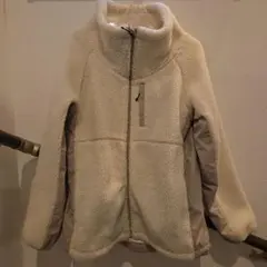 ワークマン　防風ボア　ビッグカラージャケット