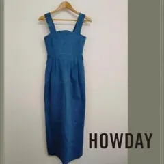 HOWDY ハウディ デニム ジャンパー スカート　タグ付き　自宅保管