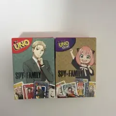 マクドナルド　ハッピーセット　UNO SPY×FAMILY ロイド、アーニャ