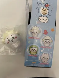 ちいかわ水族館 ミニソフビフィギュアコレクション（イカのボウシ・ちいかわ）