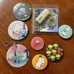 ムーミンバレーパーク　限定　ピンバッジ　缶バッジ　キーホルダー　ムーミン イベント期間 限定ピンバッジ🌟// 7月12日からスタートした夏の